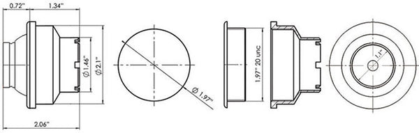 Aveo AveoAir MAXI™ Aircraft Ball Vents