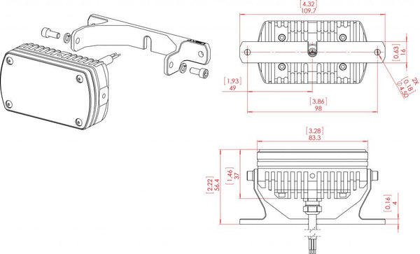 Exceleron / Nubion Mounting Bracket