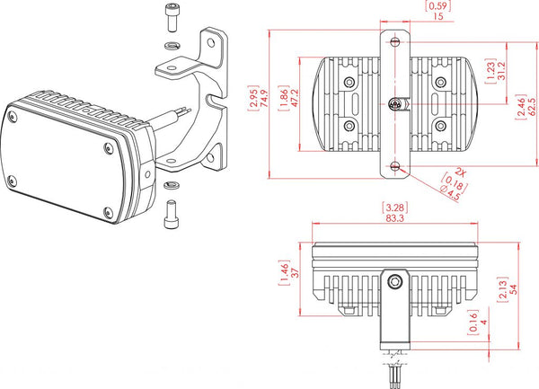 Exceleron / Nubion Mounting Bracket